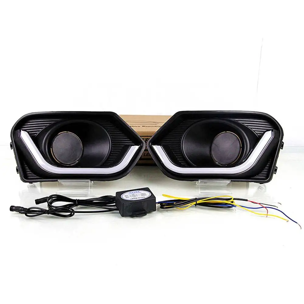 July King Car Daytime Running Light Compatible for Suzuki Dzire 2017 2018 2019, 6000K LED Front Bumper DRL + Yellow Turn Signals
July King Car Daytime Running Light Compatible for Suzuki Dzire 2017 2018 2019, 6000K LED Front Bumper DRL + Yellow Turn Signals