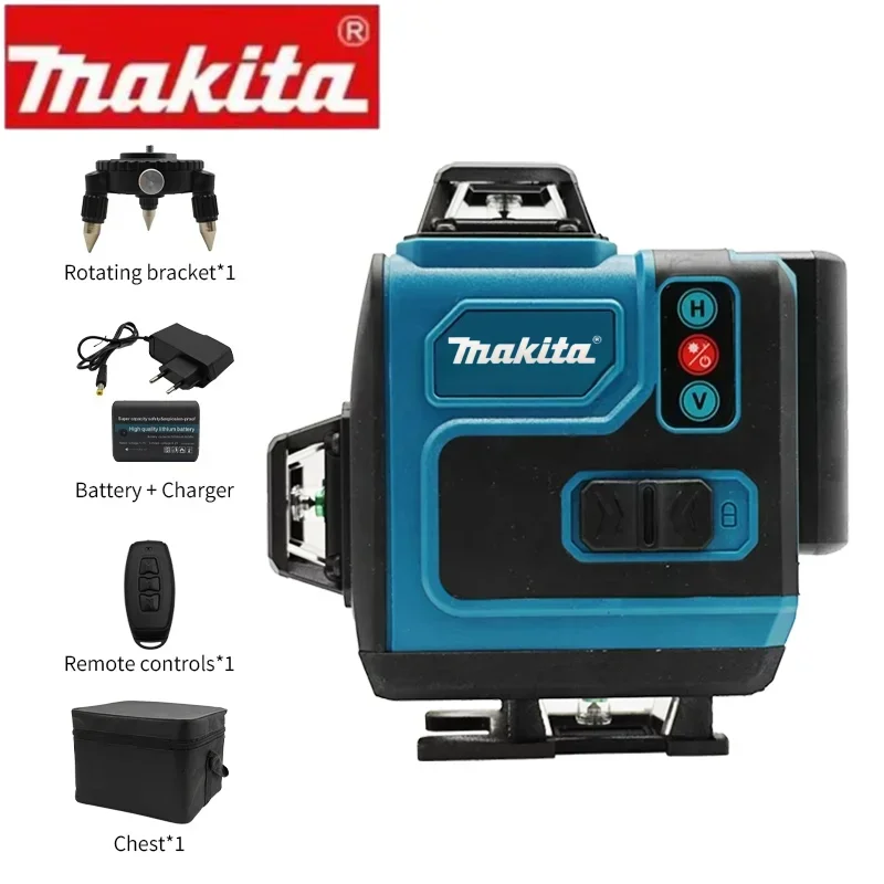 New Makita Laser Level 16 Lines Horizontal And Vertical With Remote Control 16 Lines 360°Self-leveling Laser Levels makita tools
New Makita Laser Level 16 Lines Horizontal And Vertical With Remote Control 16 Lines 360°Self-leveling Laser Levels makita tools