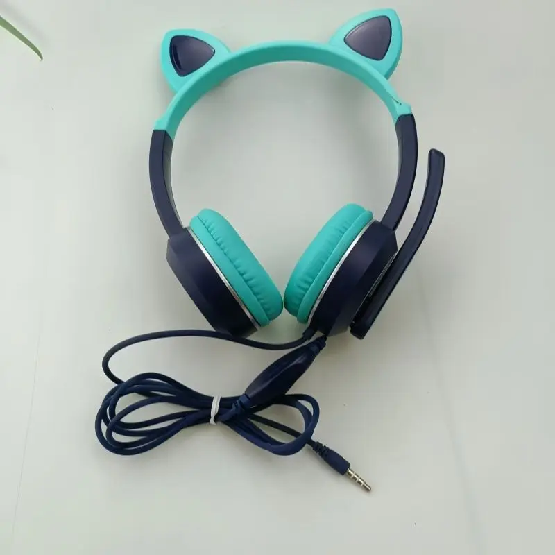 Hatsune Miku cosplay cat ear over-ear noise-cancelling mobile headset Android 3.5mm wired earphones
Hatsune Miku cosplay cat ear over-ear noise-cancelling mobile headset Android 3.5mm wired earphones