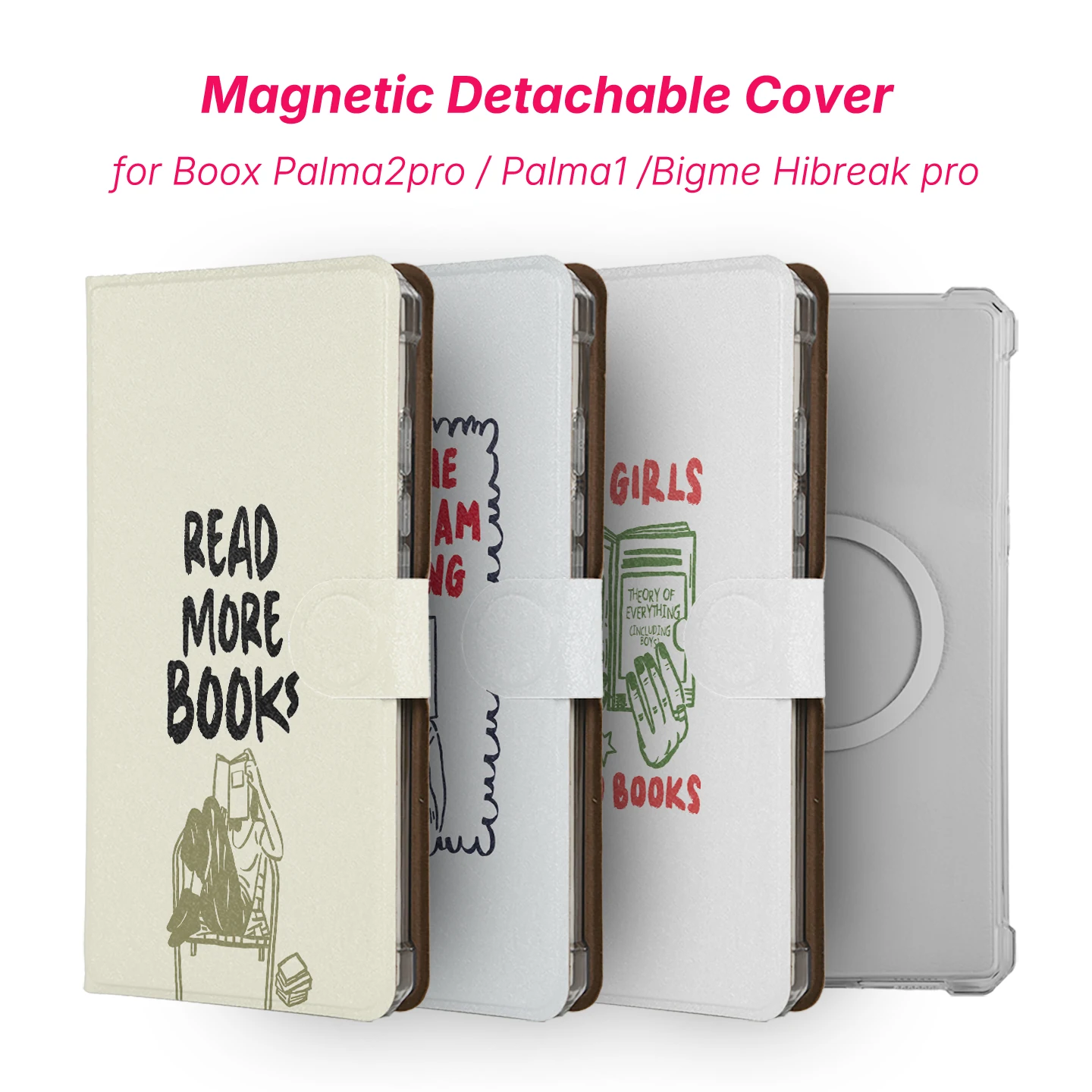 Murmole for Boox Palma2pro Palma2 Palma1 Bigme Hibreak pro plus Detachable Magnetic Case Hand-Drawn Illustration TPU Clear Cover
Murmole for Boox Palma2pro Palma2 Palma1 Bigme Hibreak pro plus Detachable Magnetic Case Hand-Drawn Illustration TPU Clear Cover
