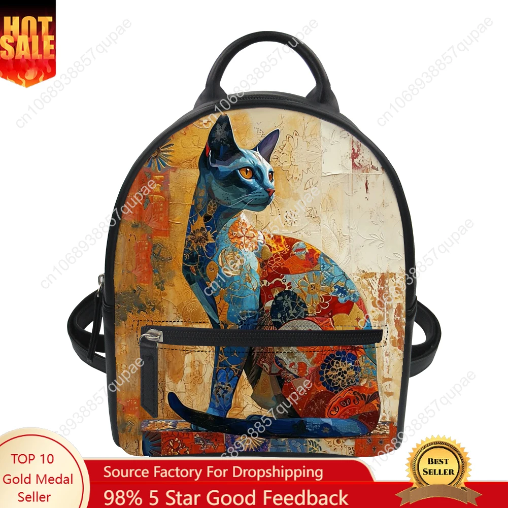 Floral Retro Wealth Cat Pattern Custom Backpack Purse Women Carter Schoolbag Double Shoulder Bag Mini Daypack Leather Travel Bag
Floral Retro Wealth Cat Pattern Custom Backpack Purse Women Carter Schoolbag Double Shoulder Bag Mini Daypack Leather Travel Bag