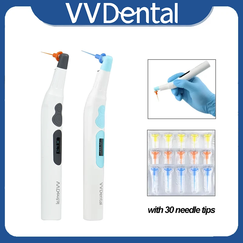 VVDental Sonic Irrigator Tips Endo Activator Wireless Ultrasonic Washing Tooth Endodontic Cleaning for Root Canal Treatment
VVDental Sonic Irrigator Tips Endo Activator Wireless Ultrasonic Washing Tooth Endodontic Cleaning for Root Canal Treatment