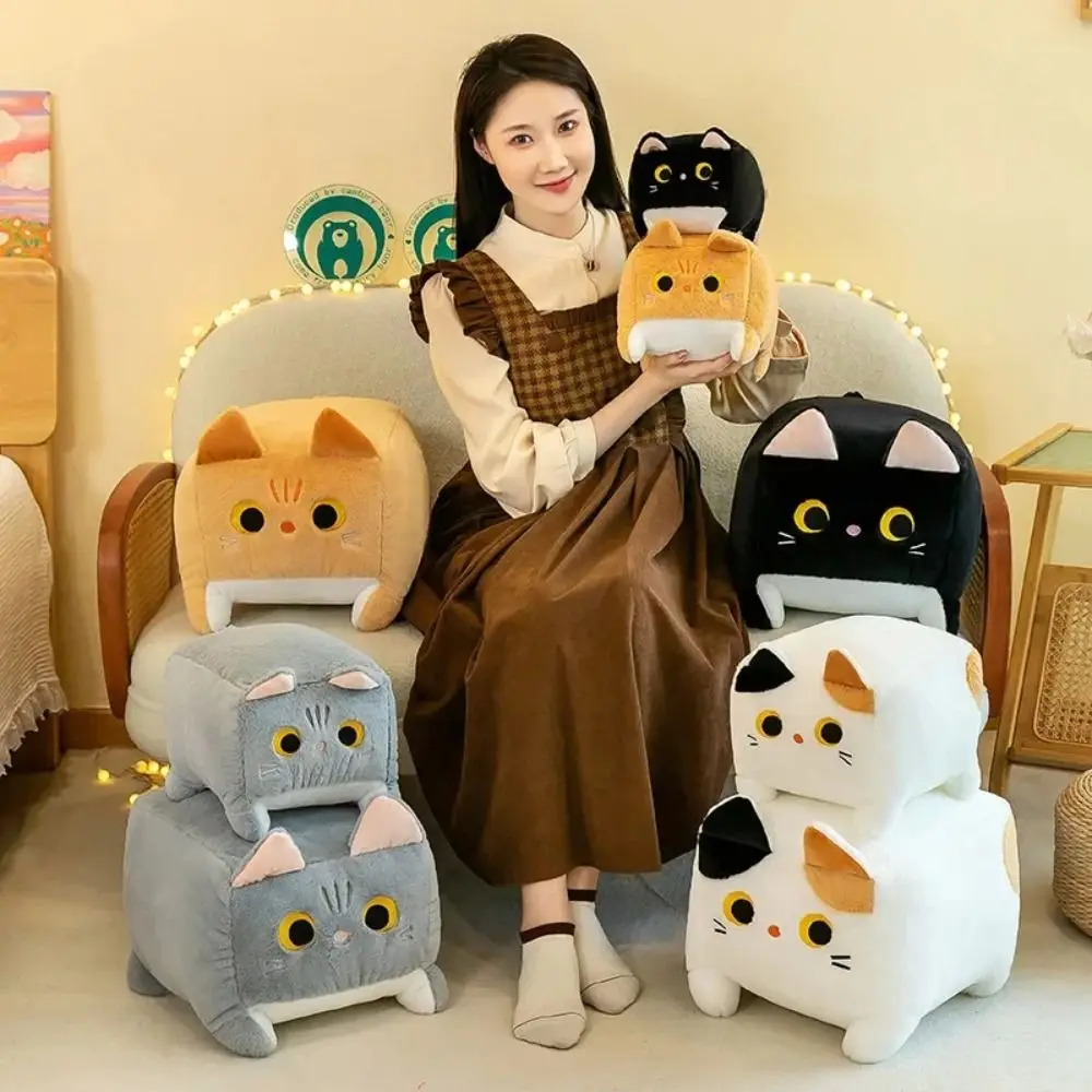 Блок-кошка, квадратный кот, плюшевая игрушка, мягкая подушка, черная подушка с котом, домашний декор, кавайная плюшевая кукла с котенком
Блок-кошка, квадратный кот, плюшевая игрушка, мягкая подушка, черная подушка с котом, домашний декор, кавайная плюшевая кукла с котенком