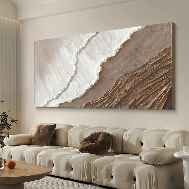 Modern Wave Canvas Art Print - Abstract Landscape Decorative Painting Poster for Modern Living Room Bedroom and Home Decoration
Modern Wave Canvas Art Print - Abstract Landscape Decorative Painting Poster for Modern Living Room Bedroom and Home Decoration