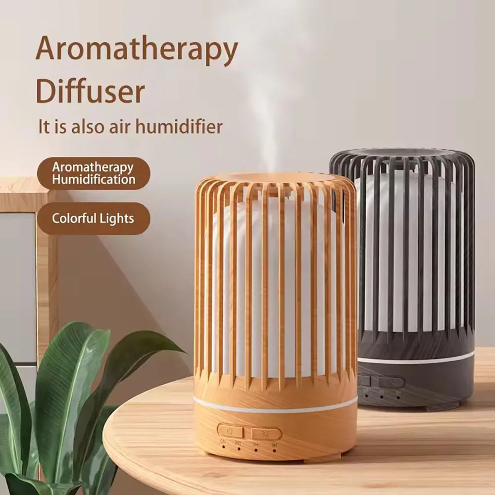 150ML Bird Cage Air Humidifier Oil Aromatherapy Diffuser Ultrasonic USB Humidifier Essential Oil Diffuser With Colorful Lights
150ML Bird Cage Air Humidifier Oil Aromatherapy Diffuser Ultrasonic USB Humidifier Essential Oil Diffuser With Colorful Lights