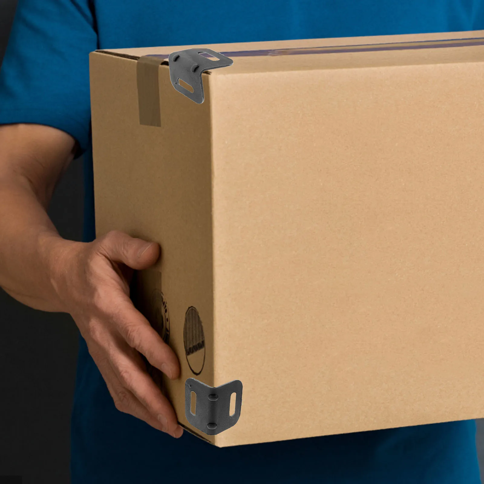 100pcs 20Mm Black Plastic Edge Protector For Cardboard Box Pallet Packaging Shipping Corner Protector Plastic Corner
100pcs 20Mm Black Plastic Edge Protector For Cardboard Box Pallet Packaging Shipping Corner Protector Plastic Corner