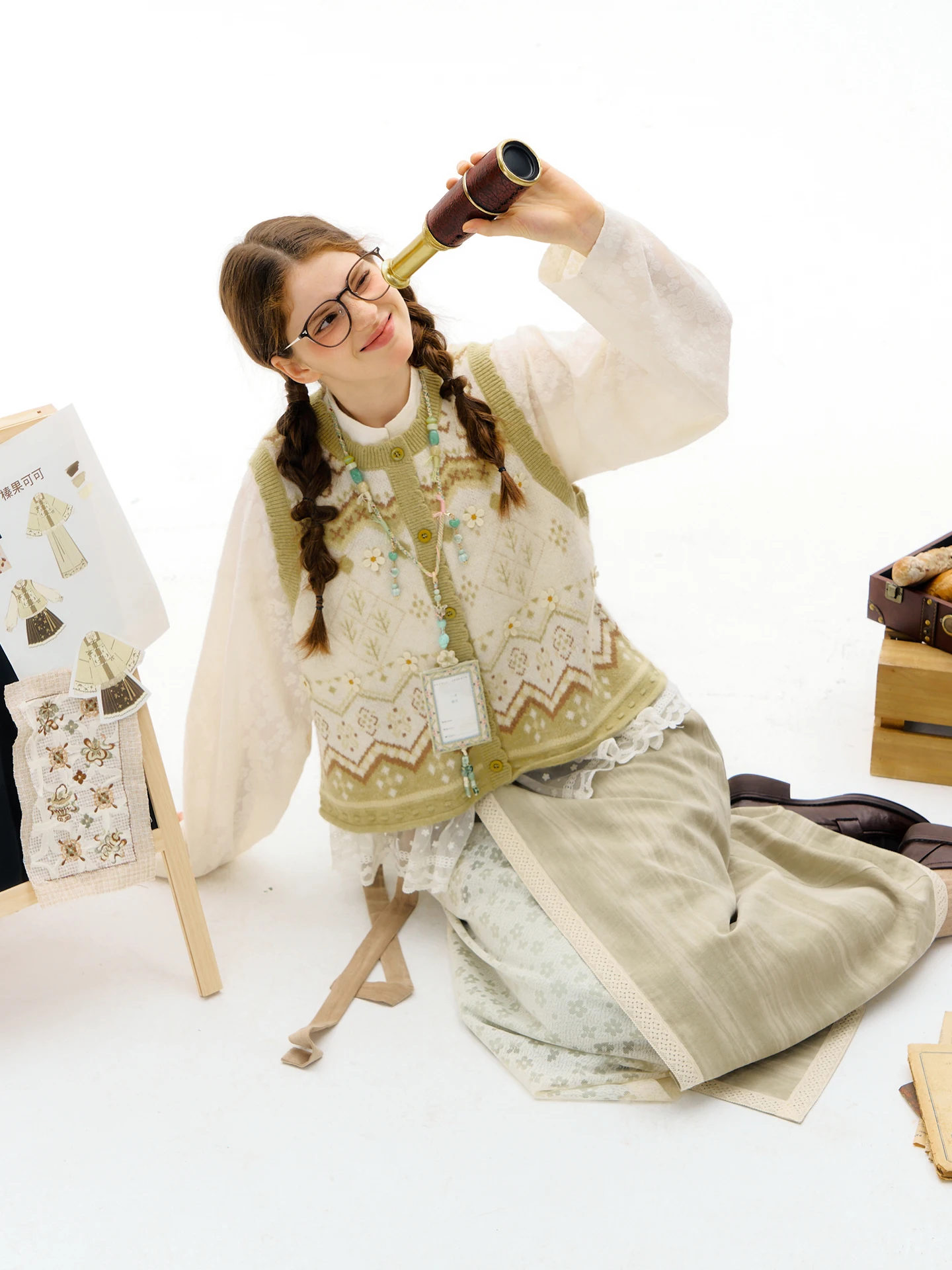 July Evening Original Matcha Mousse Вязаный ор Све irt с сумкой Све Двухслойная сумка-юбка с бантом для поездок на работу Комплект для...
July Evening Original Matcha Mousse Вязаный ор Све irt с сумкой Све Двухслойная сумка-юбка с бантом для поездок на работу Комплект для...