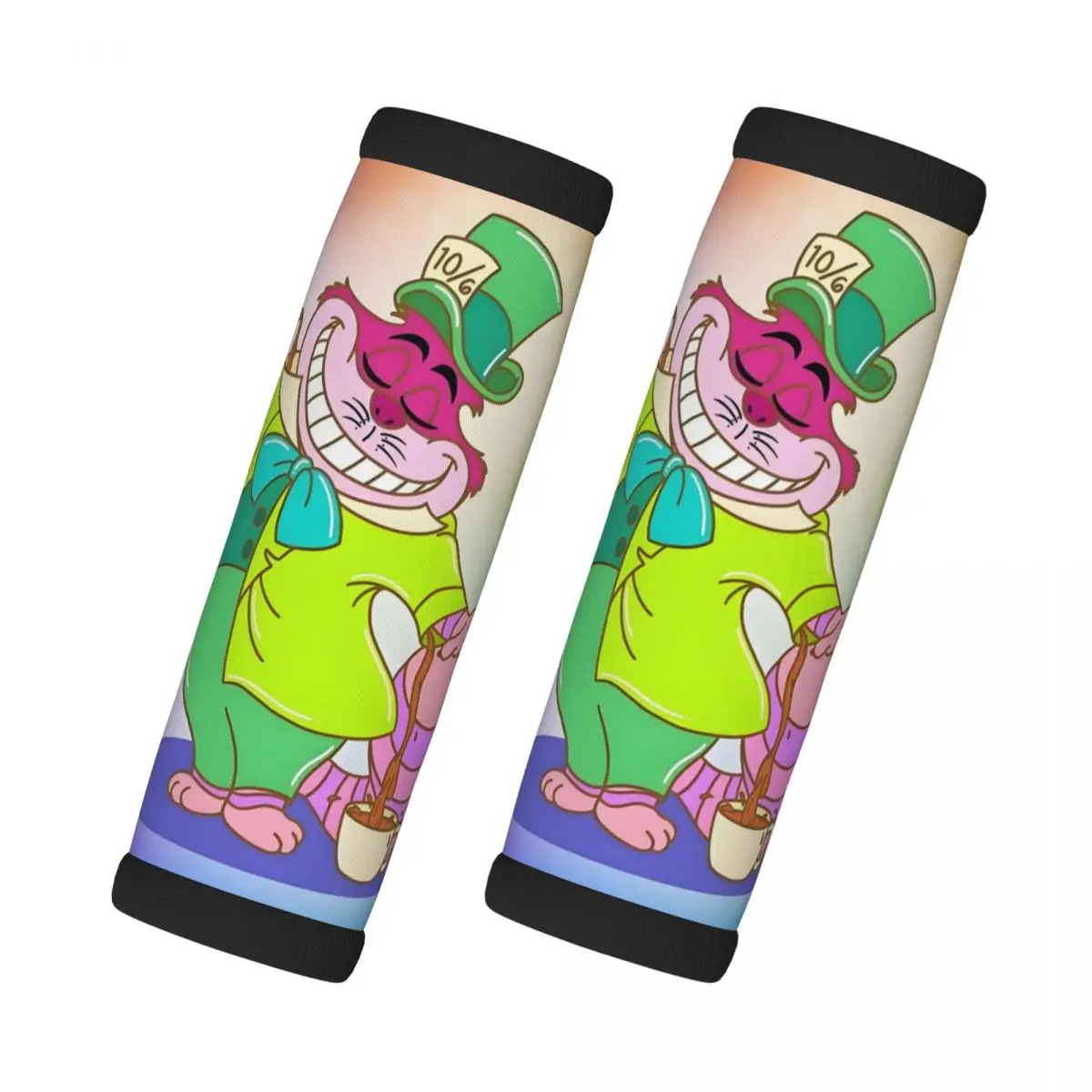 Custom Cheshire Cat Cartoon Grip Handle Cover Refrigerator Handle Alice in Wonderland Suitcases Travel Accessories
Custom Cheshire Cat Cartoon Grip Handle Cover Refrigerator Handle Alice in Wonderland Suitcases Travel Accessories