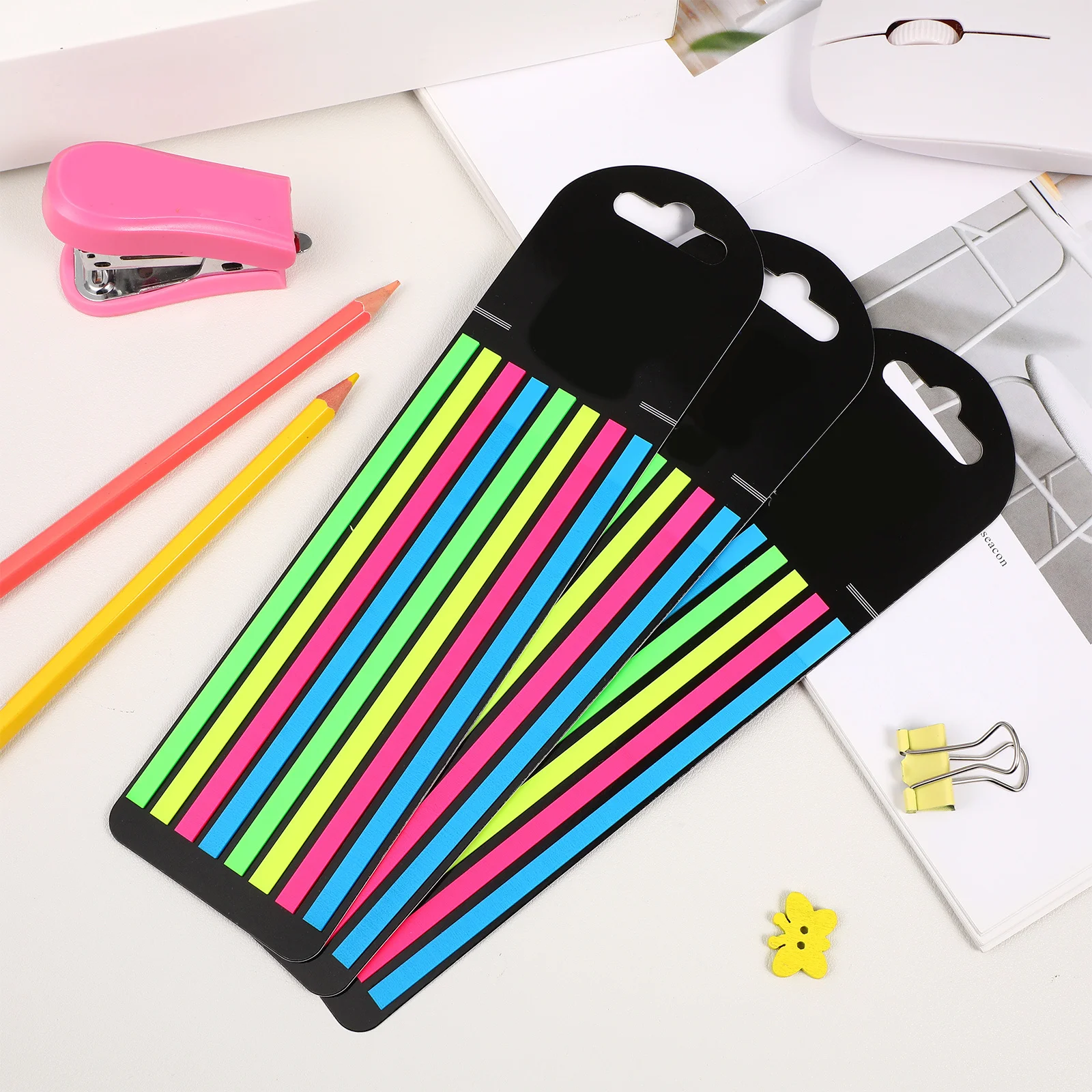 3 Boxes Highlighter Tapes Sticky Long Page Markers Transparent Reusable Highlighter Strips for Book Annotating Reading Study
3 Boxes Highlighter Tapes Sticky Long Page Markers Transparent Reusable Highlighter Strips for Book Annotating Reading Study