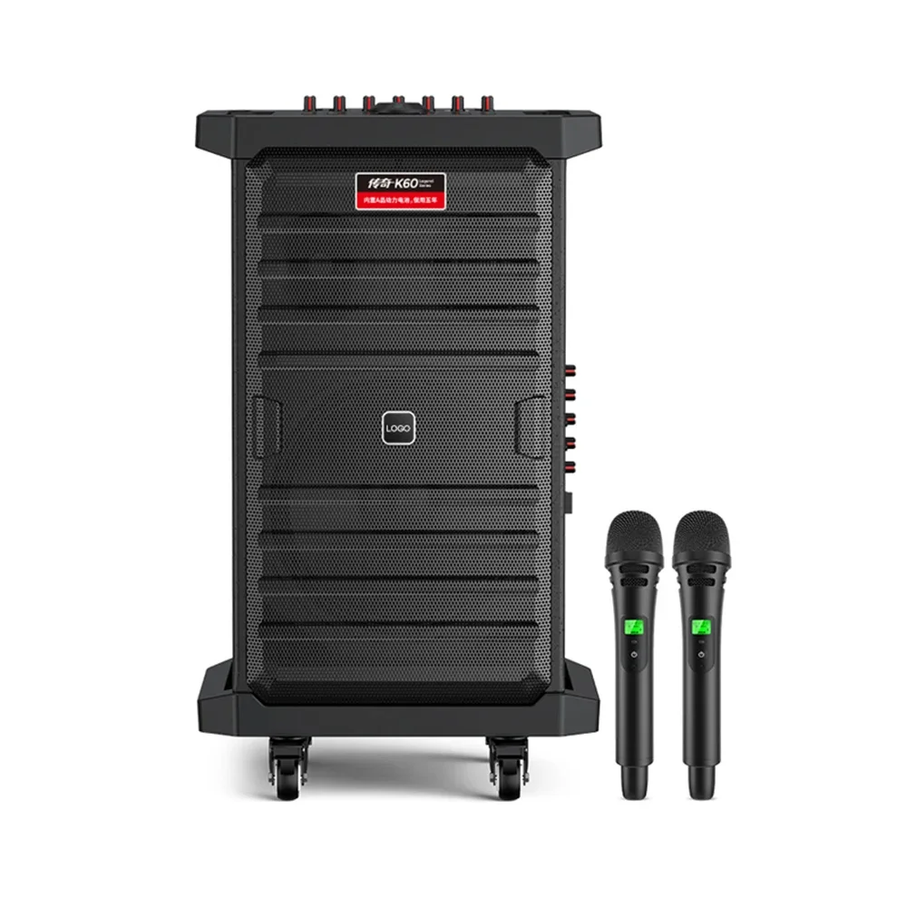 Portable Party Bluetooth Trolley Speaker 200W with Wireless Mic Support Musical Instrument Audio Input BT 5.0 ZW-K60 Speaker
Portable Party Bluetooth Trolley Speaker 200W with Wireless Mic Support Musical Instrument Audio Input BT 5.0 ZW-K60 Speaker