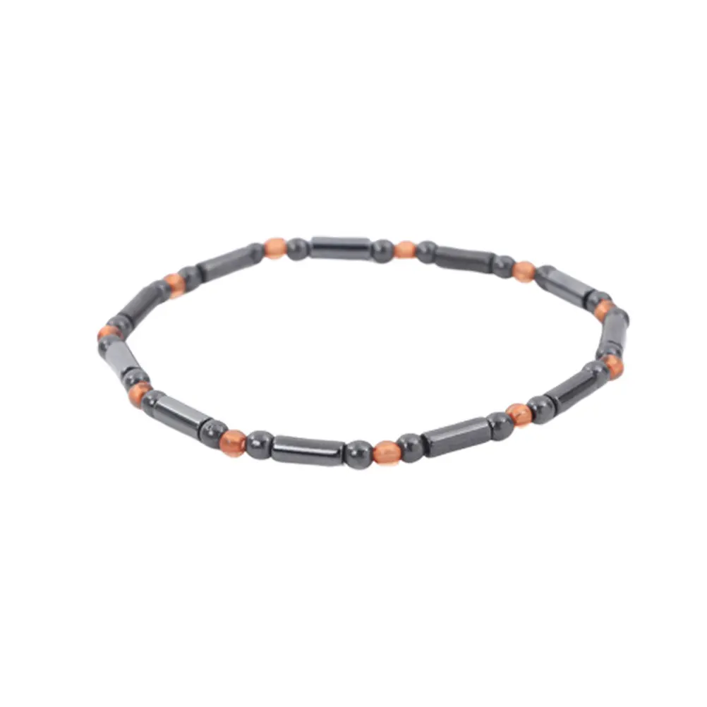 1pc Black Gallstone Anklet Handmade Bead Chain Foot Mosaic Alkaline Hematite Natural Durable Gift Ankle Chain Accessories
1pc Black Gallstone Anklet Handmade Bead Chain Foot Mosaic Alkaline Hematite Natural Durable Gift Ankle Chain Accessories