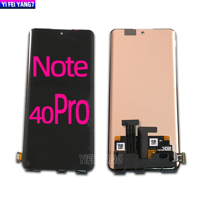 X6850 / X6851 Oled LCD Original For Infinix Note 40 Pro 4G Display Note 40 Pro 5G Screen Touch Digitizer LCD Assembly
X6850 / X6851 Oled LCD Original For Infinix Note 40 Pro 4G Display Note 40 Pro 5G Screen Touch Digitizer LCD Assembly