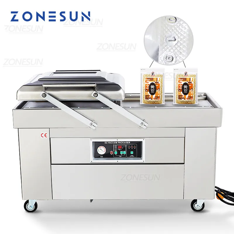 Автоматический вакуумный упаковщик пищевых продуктов ZONESUN DZ400 с двойной камерой, вакуумная упаковочная машина с датой
Автоматический вакуумный упаковщик пищевых продуктов ZONESUN DZ400 с двойной камерой, вакуумная упаковочная машина с датой