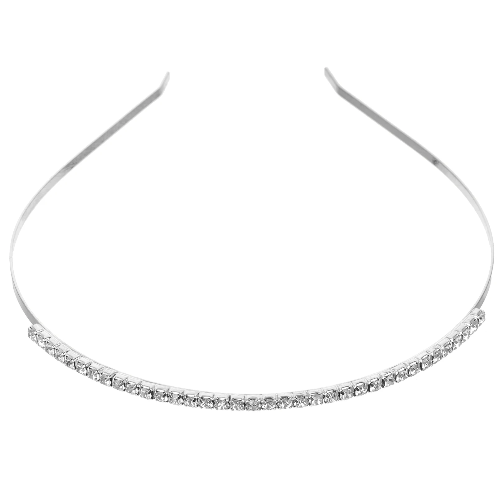 Silver 1 Row Diamonds Rhinestone Bride Headb Hair Womens Accessories for Wedding Party Bridal Hairstyle Tools
Silver 1 Row Diamonds Rhinestone Bride Headb Hair Womens Accessories for Wedding Party Bridal Hairstyle Tools