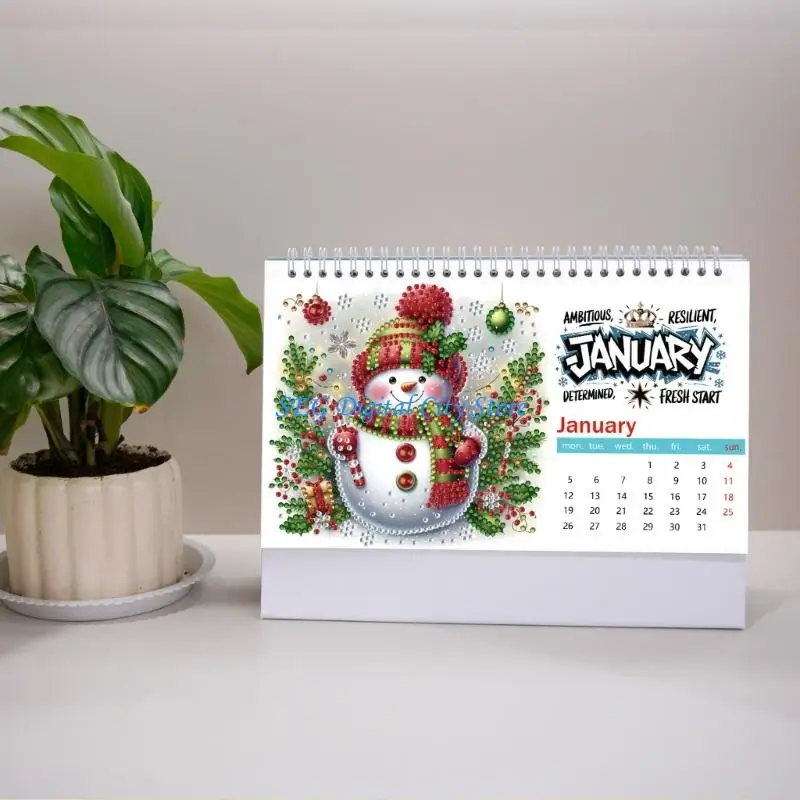 U75B 2026 Painting Calendar Handmade Art Calendar with Stickers, Decorative for Home & Office
U75B 2026 Painting Calendar Handmade Art Calendar with Stickers, Decorative for Home & Office