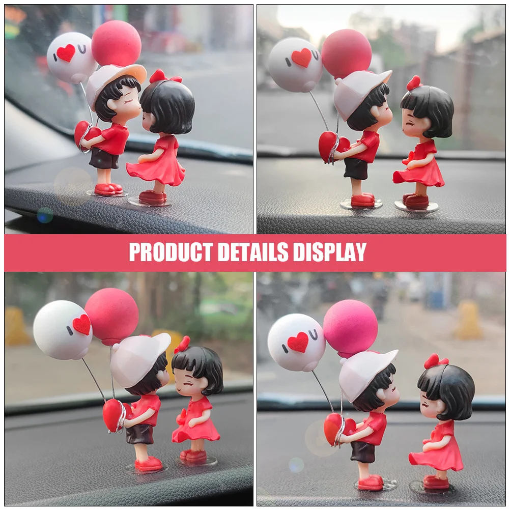 1Set Car Dashboard Ornament Aesthetic Interior Decor Cute Couple Design Romantic Balloon Theme Dashboard Accessory for Vehicle
1Set Car Dashboard Ornament Aesthetic Interior Decor Cute Couple Design Romantic Balloon Theme Dashboard Accessory for Vehicle