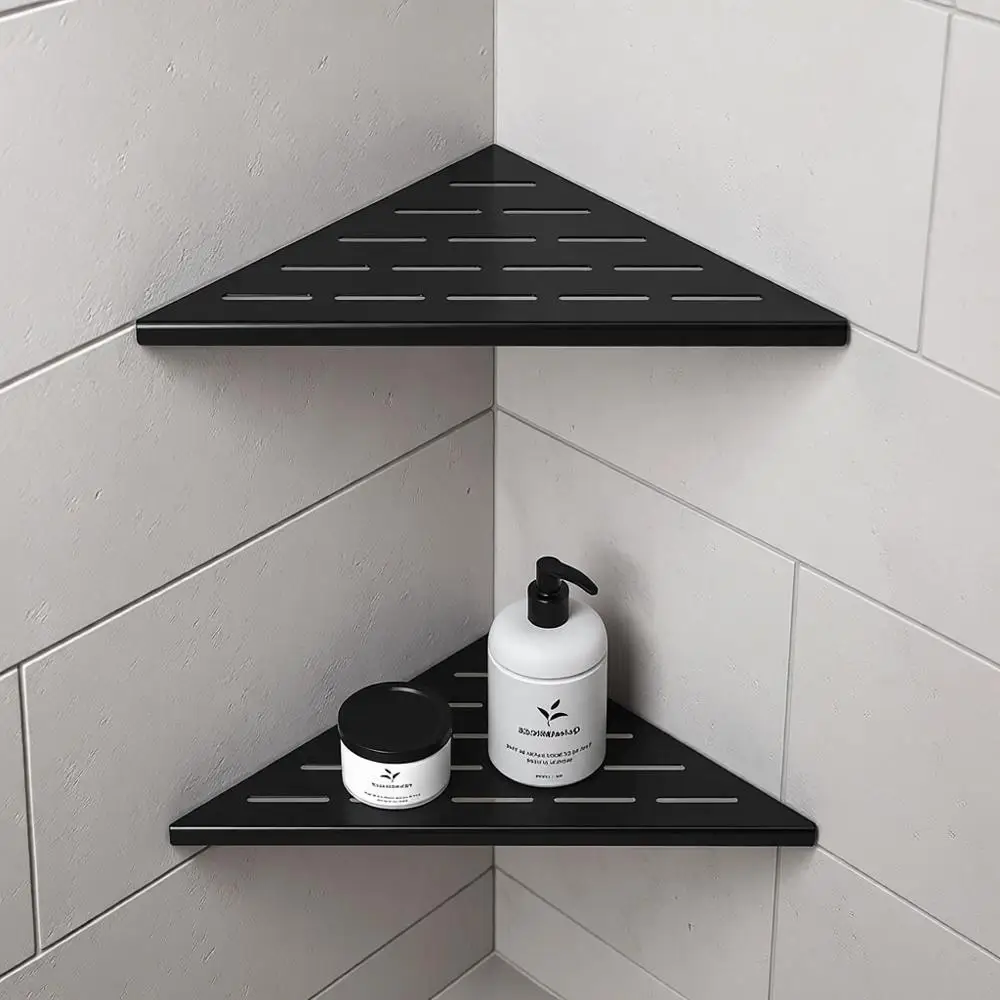 10 Matte Black 304 Stainless Steel Recessed Shower Shelves, 2-Pack for Tile or Grout Bathroom Walls
10 Matte Black 304 Stainless Steel Recessed Shower Shelves, 2-Pack for Tile or Grout Bathroom Walls