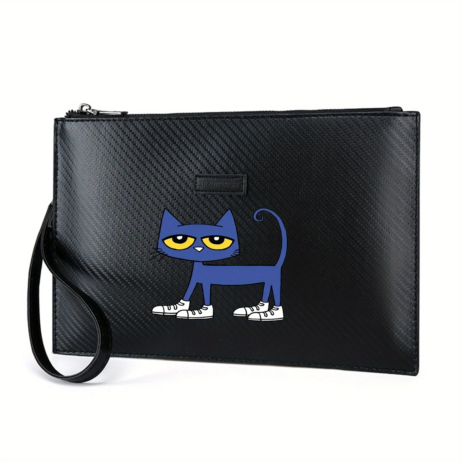 Blue cat sneakers,yellow eyes black background Elegant Printed PU Men's Handbag Fashionable and Practical for Everyday Carry
Blue cat sneakers,yellow eyes black background Elegant Printed PU Men's Handbag Fashionable and Practical for Everyday Carry