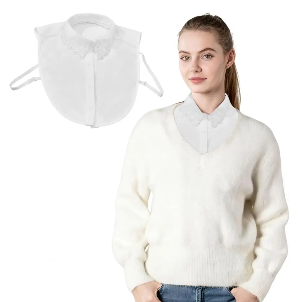 Removable Collar Machine Washable Collar Festive Red Christmas Check Faux Collar with Sparkling Rhinestones Women's for Holiday
Removable Collar Machine Washable Collar Festive Red Christmas Check Faux Collar with Sparkling Rhinestones Women's for Holiday