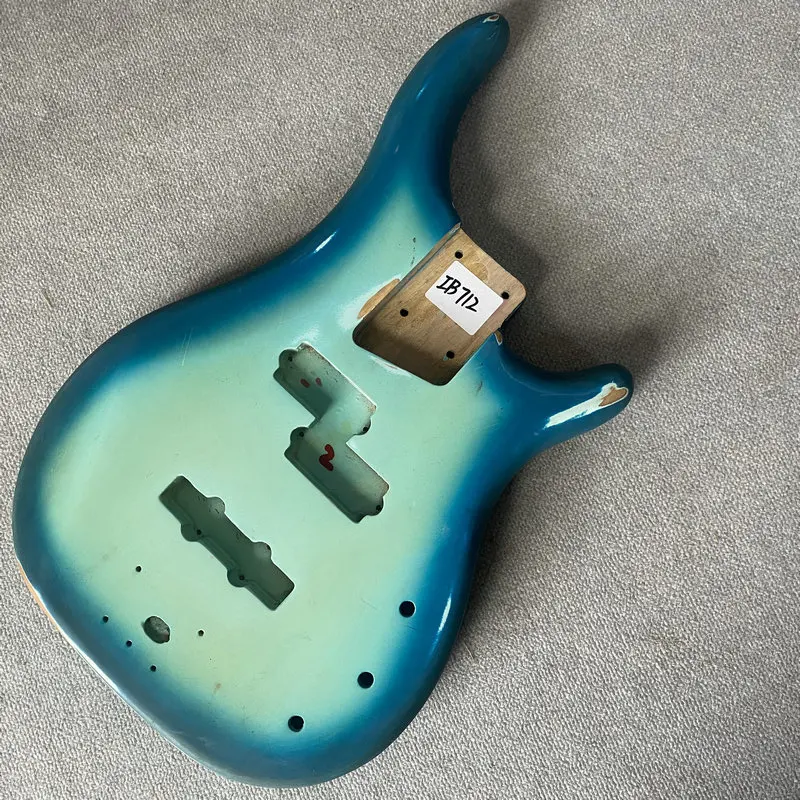 IB712 Custom Order Vintage Gradient Blue Electric Guitar Bass Body PJB Pickups Solid Wood Right Hand DIY&Replace Part
IB712 Custom Order Vintage Gradient Blue Electric Guitar Bass Body PJB Pickups Solid Wood Right Hand DIY&Replace Part