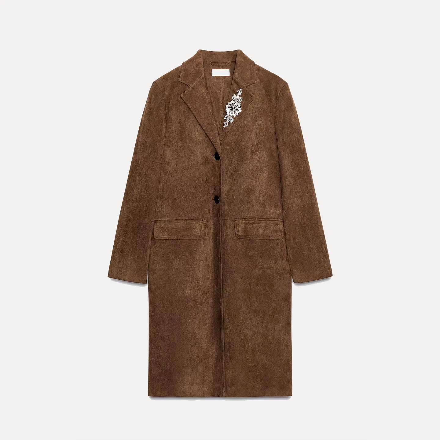 Fall 2025 Women's Faux Leather Button-Sle Coat Long Sve Suit Collar Medium-Length Single-Button Closure Outerwear
Fall 2025 Women's Faux Leather Button-Sle Coat Long Sve Suit Collar Medium-Length Single-Button Closure Outerwear