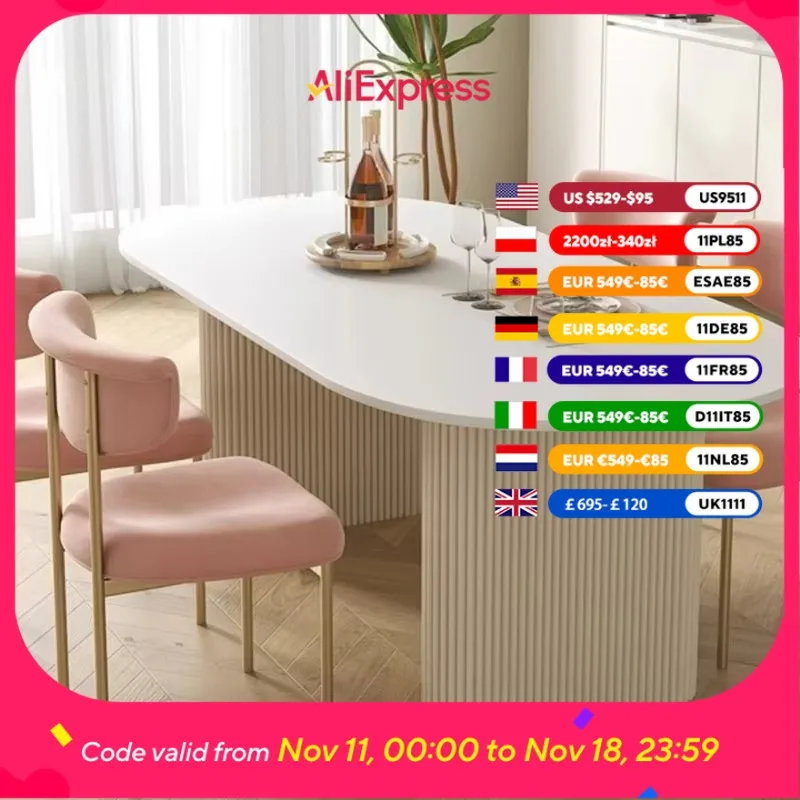 European White Dining Table Living Room Unique Design Side Kitchen Dining Table Coffee Round Sillas Para Comedor Home Furniture
European White Dining Table Living Room Unique Design Side Kitchen Dining Table Coffee Round Sillas Para Comedor Home Furniture