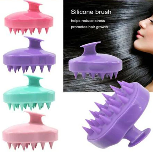 Silicone Shampoo Scalp Shower Body Washing Hair Massage Brush Massager Comb
Silicone Shampoo Scalp Shower Body Washing Hair Massage Brush Massager Comb