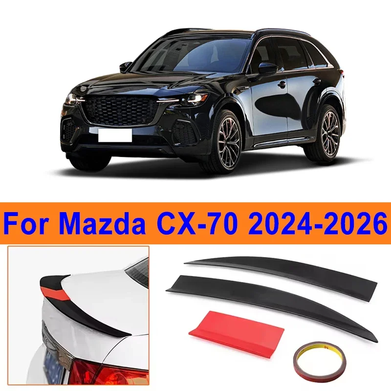 For Mazda CX-70 2024-2026 3-Section ABS Rear Trunk Spoiler 115-125cm Adjustable Sports Decor Top Wing Car Exterior Parts
For Mazda CX-70 2024-2026 3-Section ABS Rear Trunk Spoiler 115-125cm Adjustable Sports Decor Top Wing Car Exterior Parts
