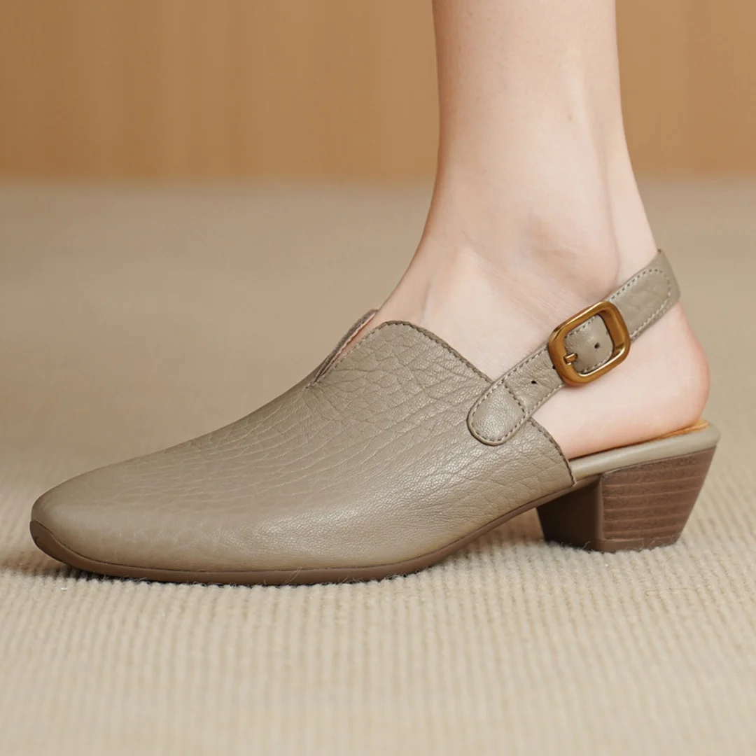 danxuefei women's sheepskin square toe slingback slip-on sandals 4cm thick med heel elegant ladies high quality soft heels shoes
danxuefei women's sheepskin square toe slingback slip-on sandals 4cm thick med heel elegant ladies high quality soft heels shoes
