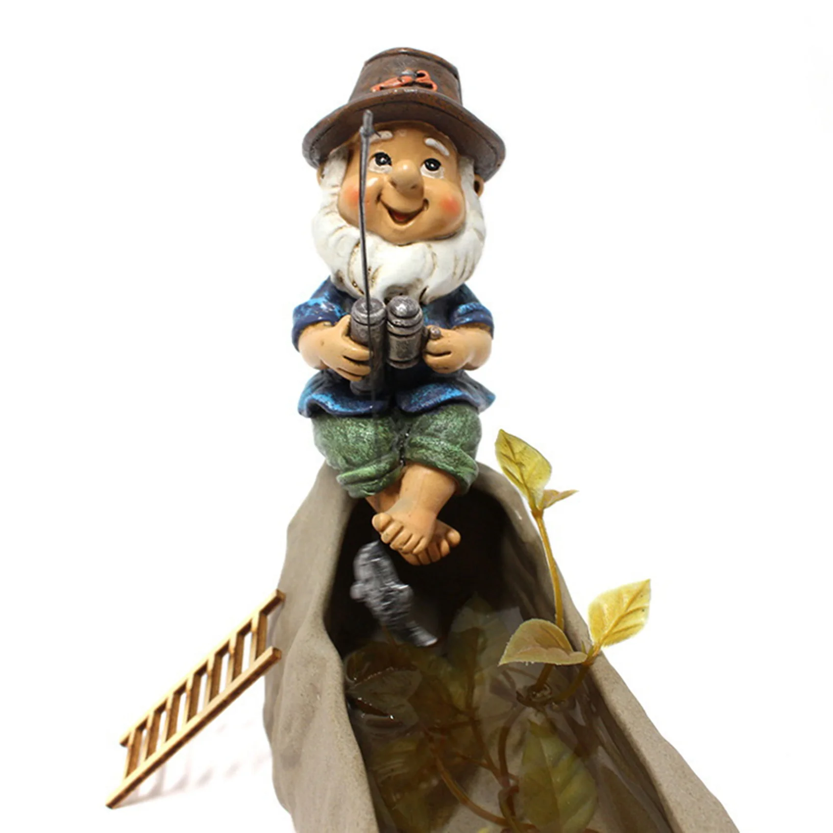 LCLL-Garden Gnome Statue Resin Fishing Dwarf Elf Statue Outdoor Pastoral Landscape Ornaments For Garden Yard Lawn Decor
LCLL-Garden Gnome Statue Resin Fishing Dwarf Elf Statue Outdoor Pastoral Landscape Ornaments For Garden Yard Lawn Decor