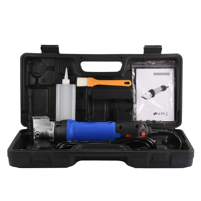 High Power Electric Wool Shearing and Shaving, Wool Shepherd Shearing Machine, High Efficiency Shearing Electric Fader
High Power Electric Wool Shearing and Shaving, Wool Shepherd Shearing Machine, High Efficiency Shearing Electric Fader