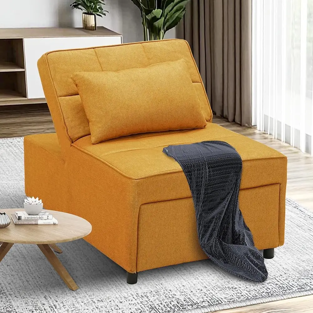 Sleeper Sofa Chair Bed, 4-In-1 Convertible Ottoman Sofa Couch Bed With 5 Adjustable Backrest And Pillow, Multi-Function Pull
Sleeper Sofa Chair Bed, 4-In-1 Convertible Ottoman Sofa Couch Bed With 5 Adjustable Backrest And Pillow, Multi-Function Pull