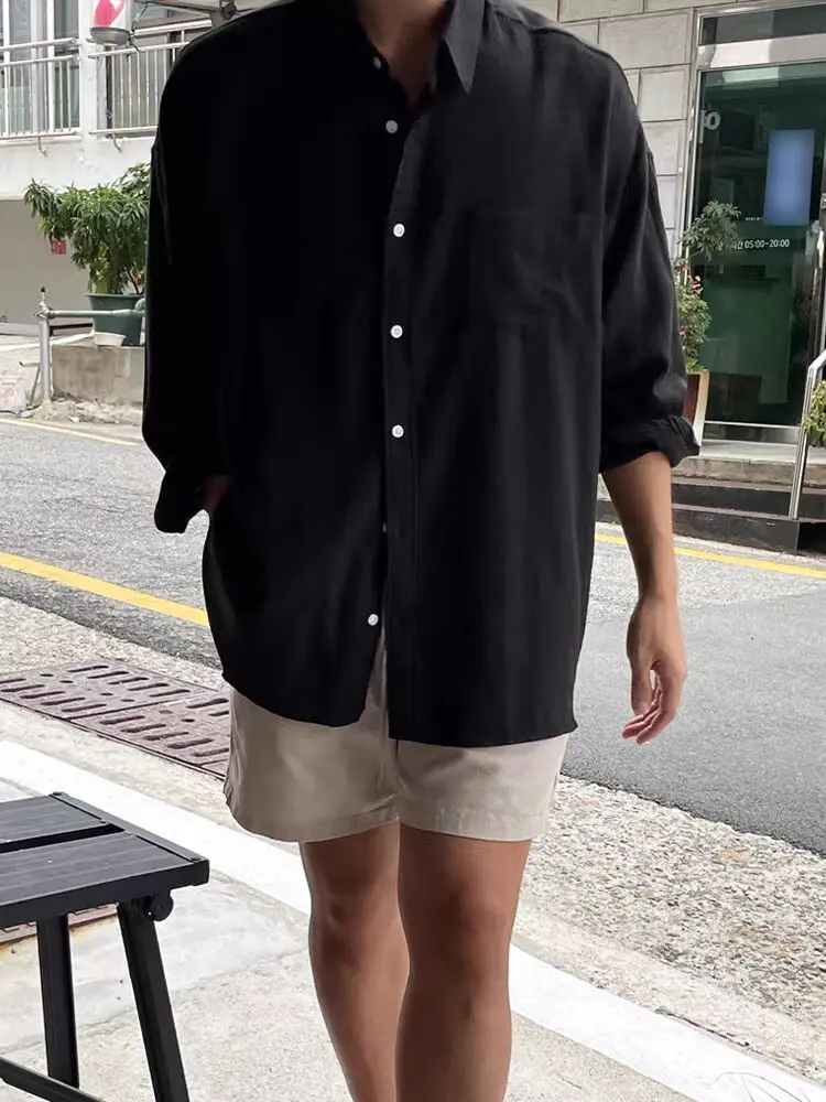 High-End Cotton Linen Men's irt Skin-Friendly Breathable Loose Long Sve Thin Sun Protection Workwear irt Trendy
High-End Cotton Linen Men's irt Skin-Friendly Breathable Loose Long Sve Thin Sun Protection Workwear irt Trendy
