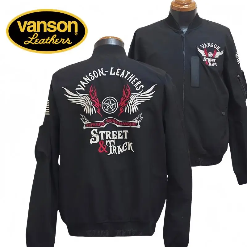 Vason Outdoor Classic Heavyweight Embroidered Wings Motorcycle Knight MA1 Spring Summer Breathable Jacket Coat Unisex
Vason Outdoor Classic Heavyweight Embroidered Wings Motorcycle Knight MA1 Spring Summer Breathable Jacket Coat Unisex