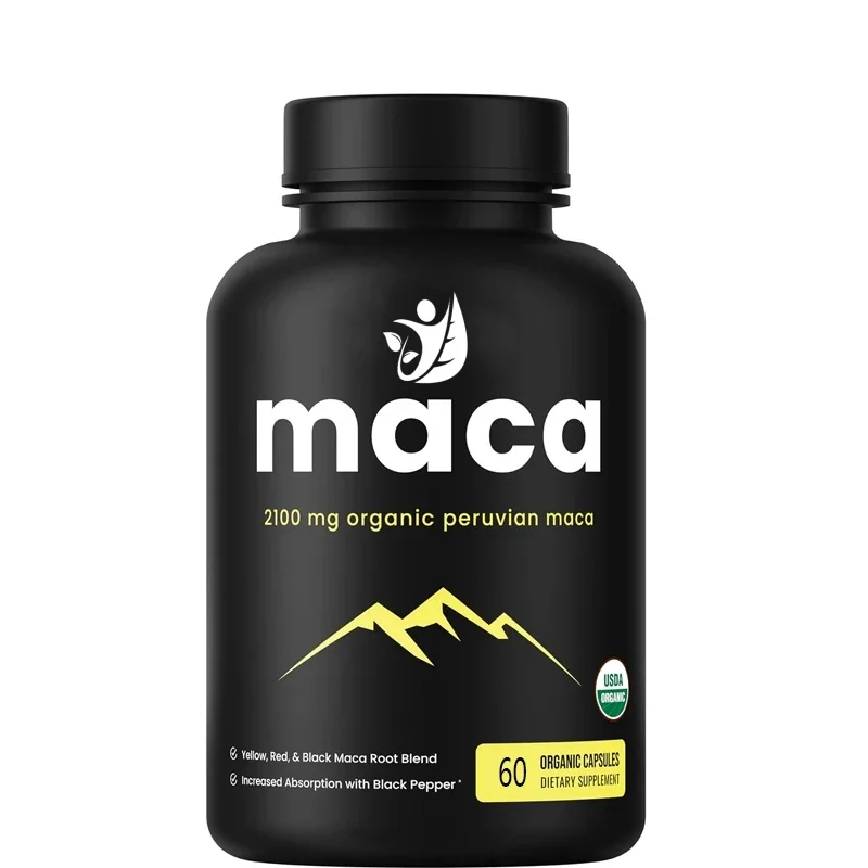 Organic Macagan Powder Capsules -1000mg Peru Planting -60 Vegetarian Capsules - Gelatinization+black Pepper Extract
Organic Macagan Powder Capsules -1000mg Peru Planting -60 Vegetarian Capsules - Gelatinization+black Pepper Extract