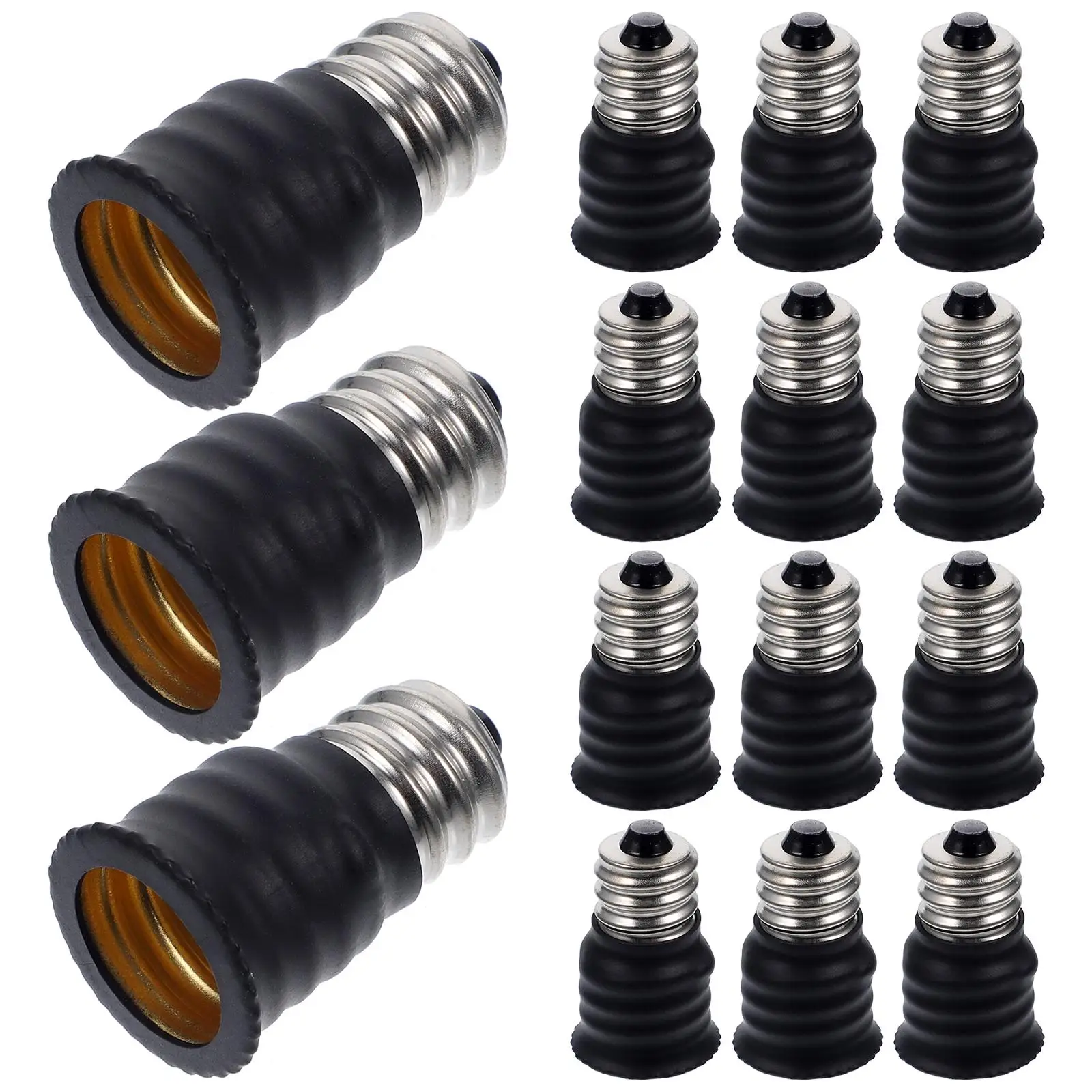 15 Pcs Replacement Lamp Adapter Light Socket Sockets and Parts European Style Lightbulb Outlet
15 Pcs Replacement Lamp Adapter Light Socket Sockets and Parts European Style Lightbulb Outlet