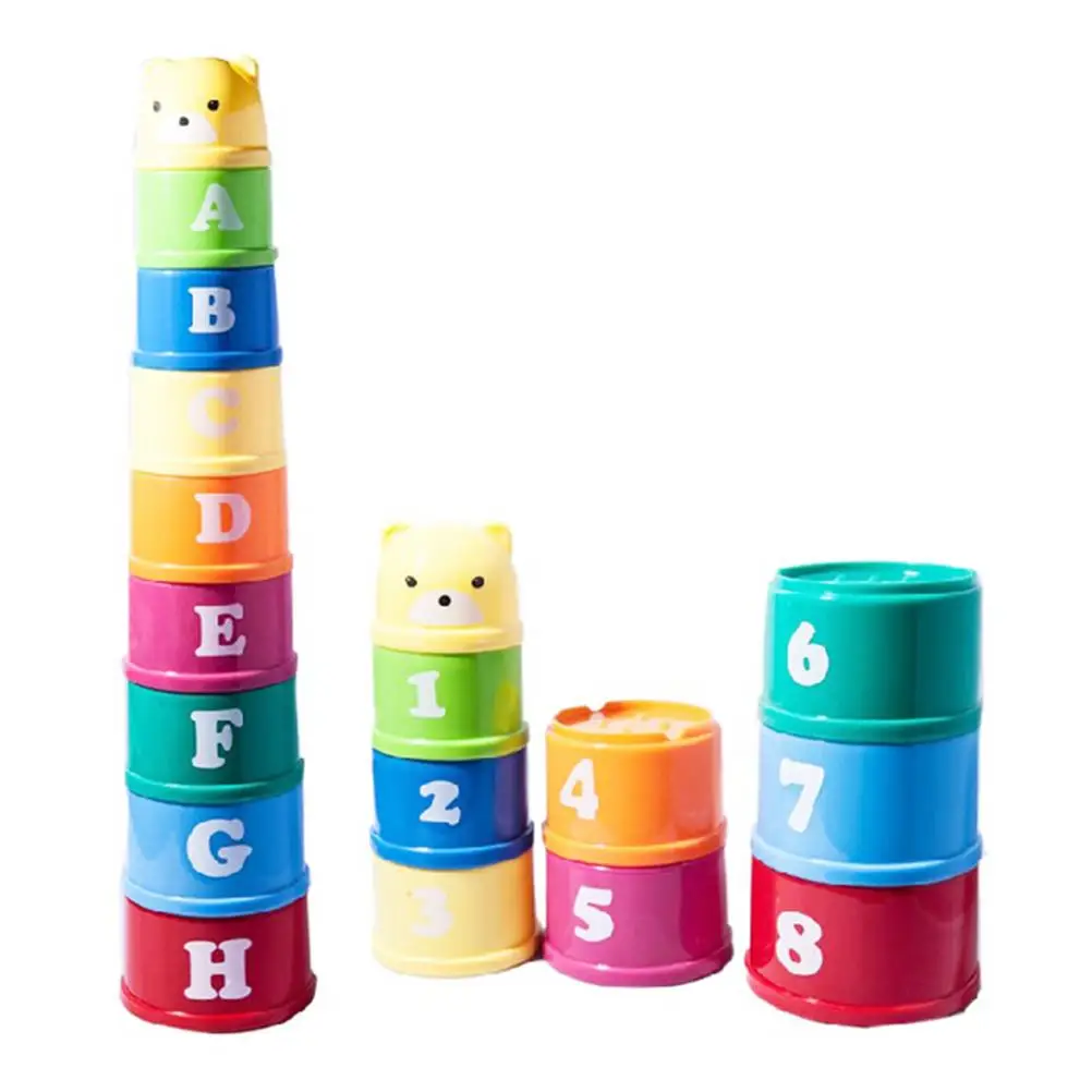 Plastic Safe Stacker Toys Kids Learning Bath Beach Play Group Folding Cups Montessori Educational Bear Numbers Letters Building
Plastic Safe Stacker Toys Kids Learning Bath Beach Play Group Folding Cups Montessori Educational Bear Numbers Letters Building