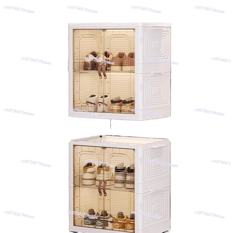 Large-capacity foldable shoe cabinet, removable storage cabinet, transparent shoe storage box
Large-capacity foldable shoe cabinet, removable storage cabinet, transparent shoe storage box