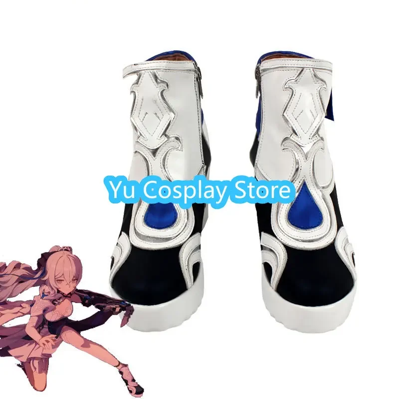 Yu-Cosplay Game Honkai Impact 3 Bronya Zaychik Cosplay Shoes PU Leather Shoes Halloween Carnival Boots Cosplay Prop Custom Made
Yu-Cosplay Game Honkai Impact 3 Bronya Zaychik Cosplay Shoes PU Leather Shoes Halloween Carnival Boots Cosplay Prop Custom Made