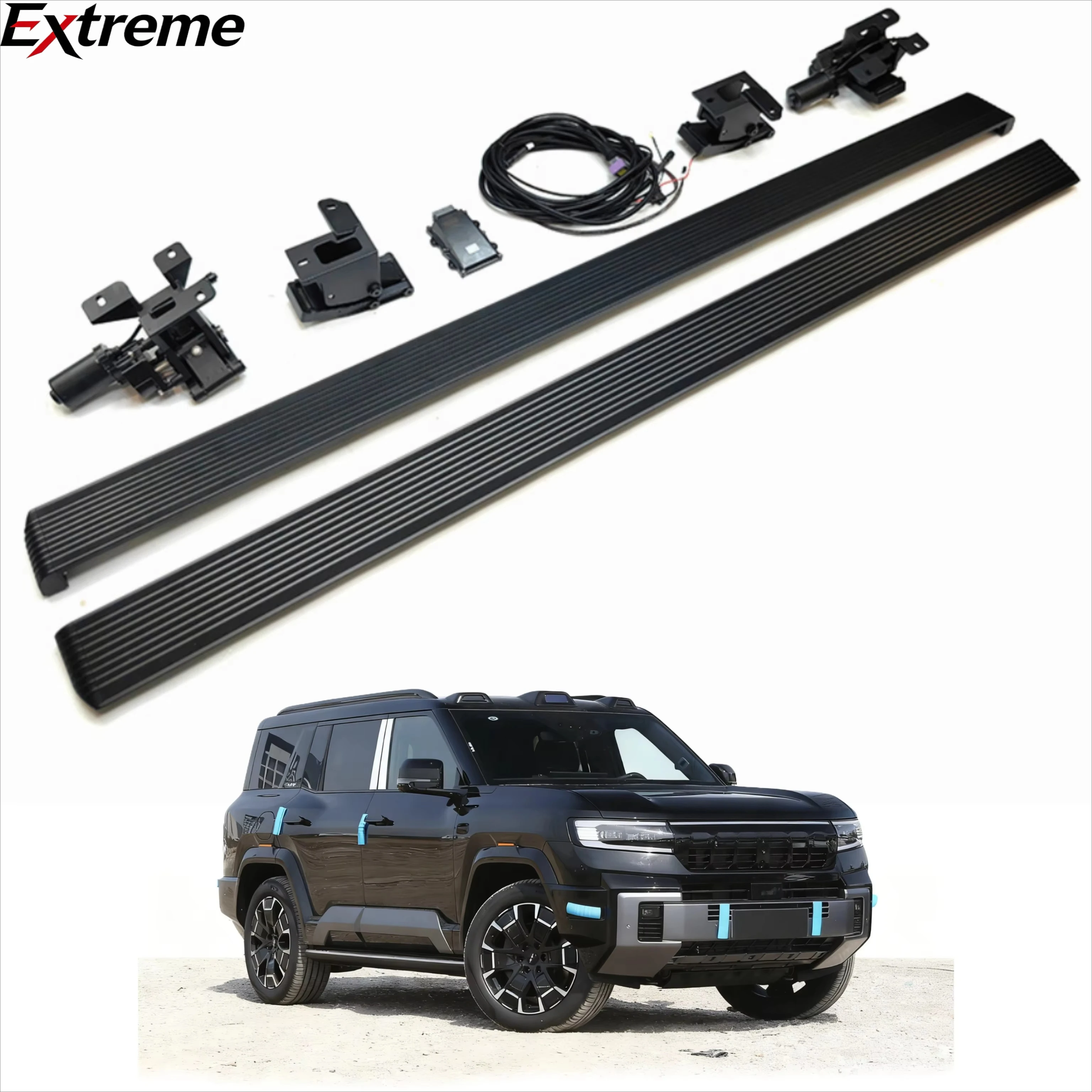 EXTREME Power Running Boards for BYD-Fangchengbao5/7/8 2023-2025 Aluminum Alloy Electric Side Steps OEM/ODM
EXTREME Power Running Boards for BYD-Fangchengbao5/7/8 2023-2025 Aluminum Alloy Electric Side Steps OEM/ODM