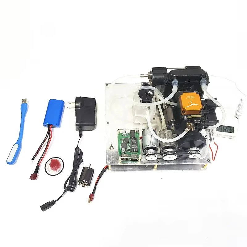 FS-100AH 4-stroke Methanol Version Ship Engine Model Car Model Engine DIY Water-cooled Generator Model
FS-100AH 4-stroke Methanol Version Ship Engine Model Car Model Engine DIY Water-cooled Generator Model