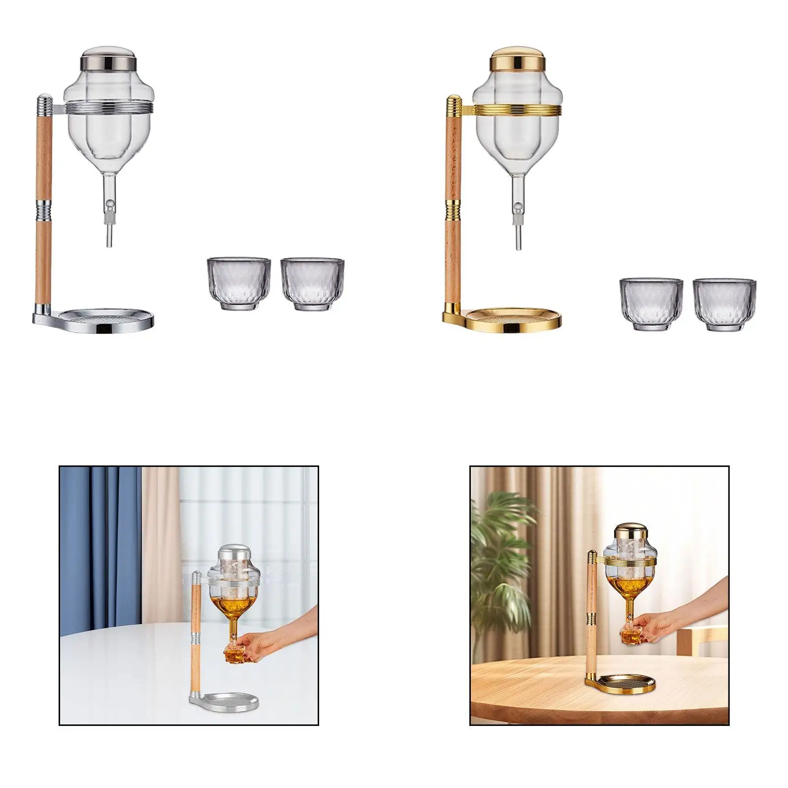 Набор очков для саке Диспенсер для саке-горшка Простая установка Многофункциональное вино
Набор очков для саке Диспенсер для саке-горшка Простая установка Многофункциональное вино