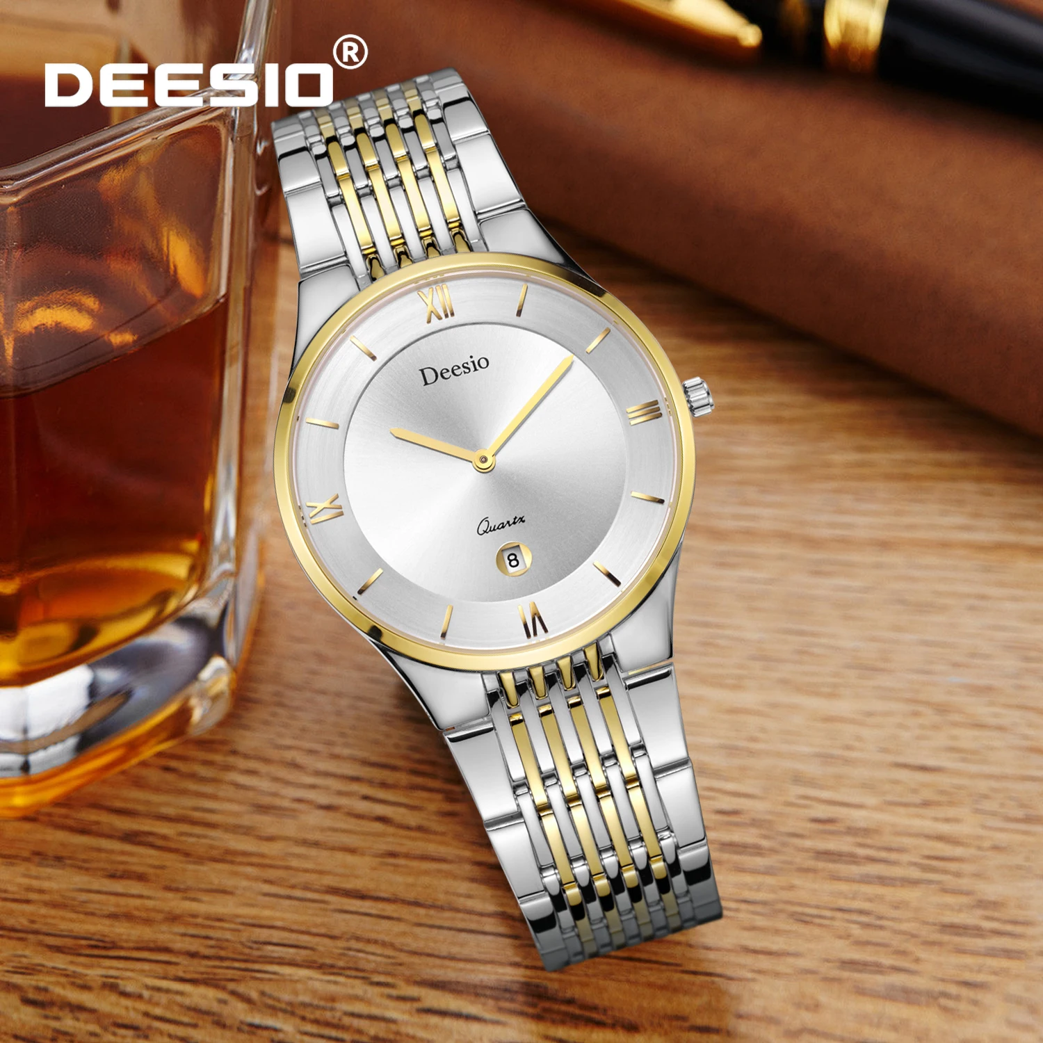 Deesio мужские кварцевые часы японский механизм с сапфировым стеклом корпус из нержавеющей стали водостойкий подарок для мужчин день рождения свадьба
Deesio мужские кварцевые часы японский механизм с сапфировым стеклом корпус из нержавеющей стали водостойкий подарок для мужчин день рождения свадьба