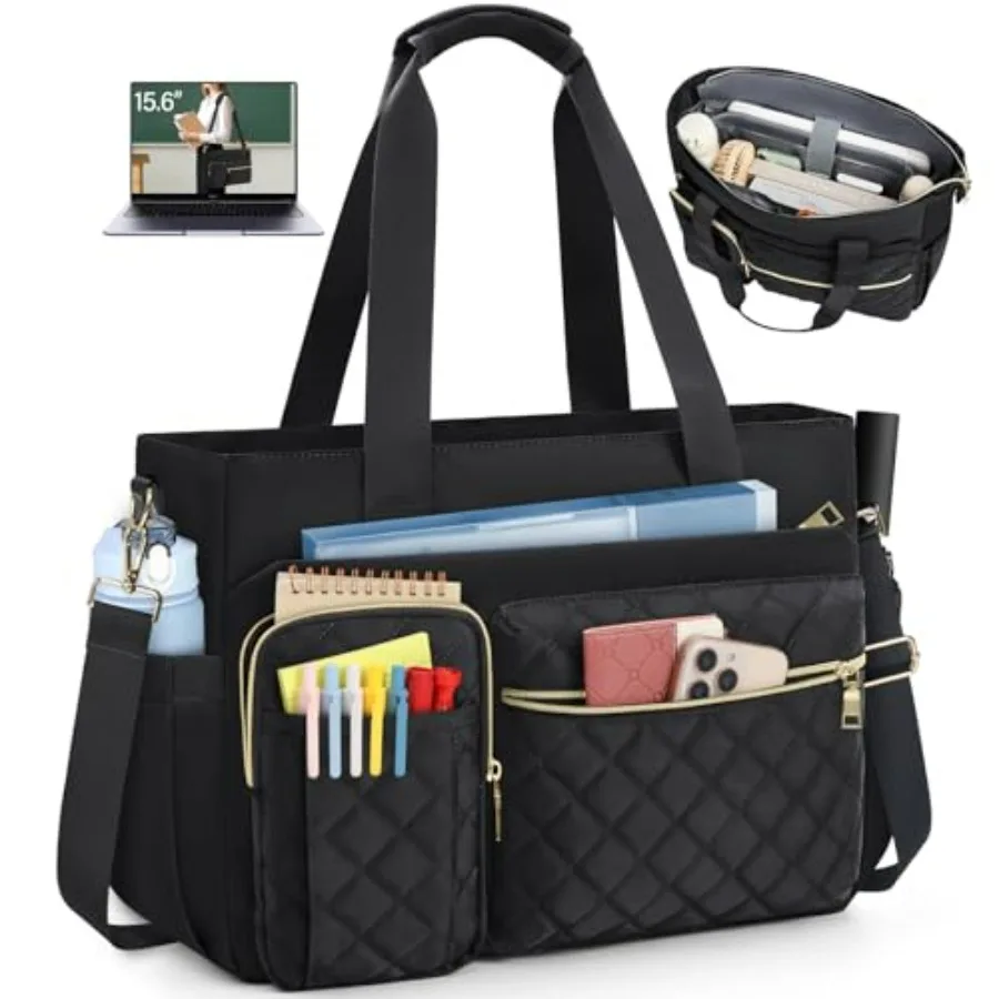 Teacher Tote Bag 15.6 inch Laptop Bag Work Bags for Women Nurse Tote Professional Computer Messenger Shoulder Bags Laptop Brief
Teacher Tote Bag 15.6 inch Laptop Bag Work Bags for Women Nurse Tote Professional Computer Messenger Shoulder Bags Laptop Brief