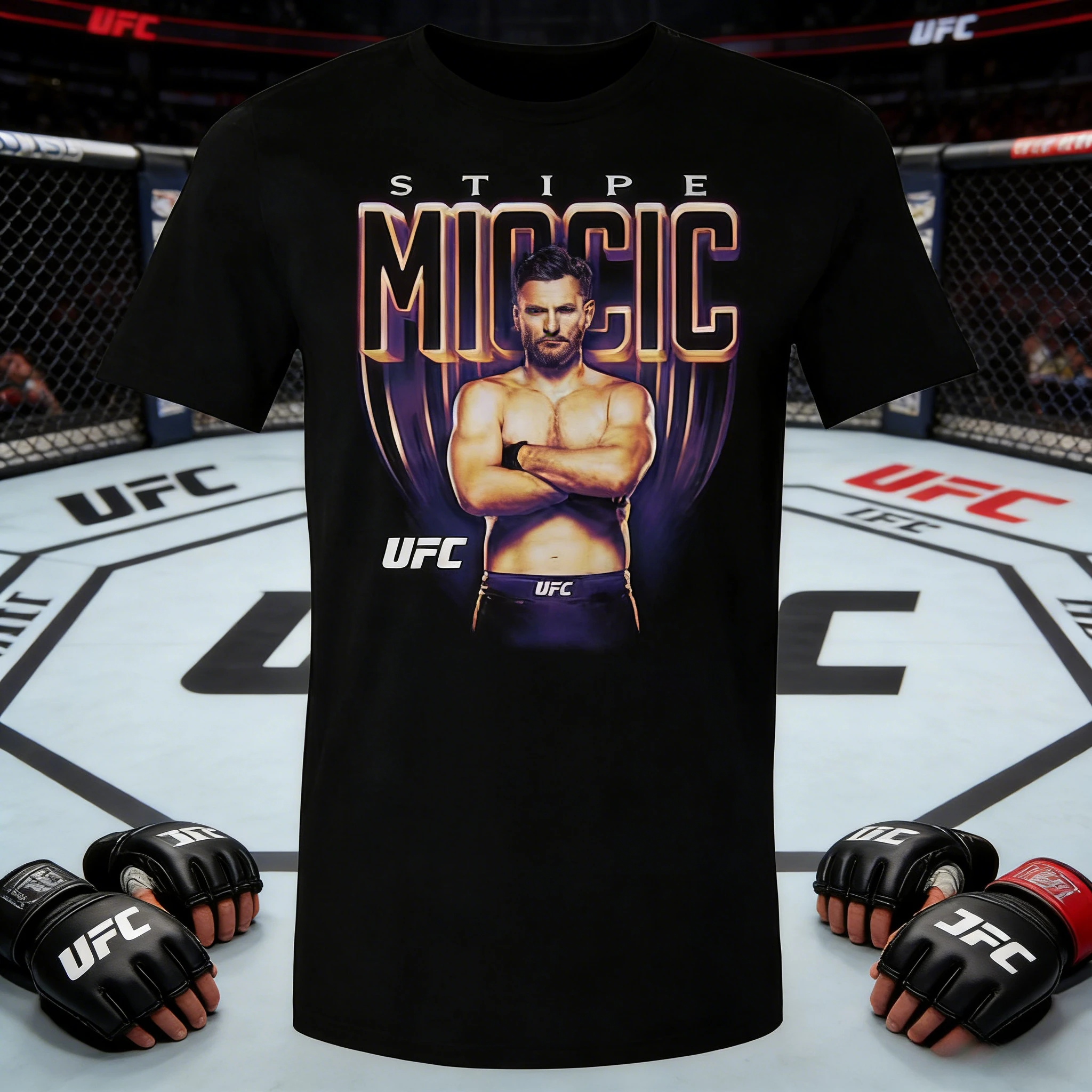 UFC Stipe Miocic 2026 Summer Pure Cotton 100% Printed Loose Fashionable Extra Large T-Shirt Suitable for Both Men and Women
UFC Stipe Miocic 2026 Summer Pure Cotton 100% Printed Loose Fashionable Extra Large T-Shirt Suitable for Both Men and Women