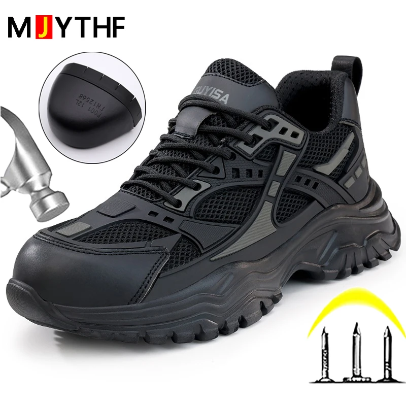 New Spring 2025 Work Safety Shoes Fashion Sneakers Steel Toe shoes Work Boots Puncture-Proof Protection Shoes Indestructible
New Spring 2025 Work Safety Shoes Fashion Sneakers Steel Toe shoes Work Boots Puncture-Proof Protection Shoes Indestructible