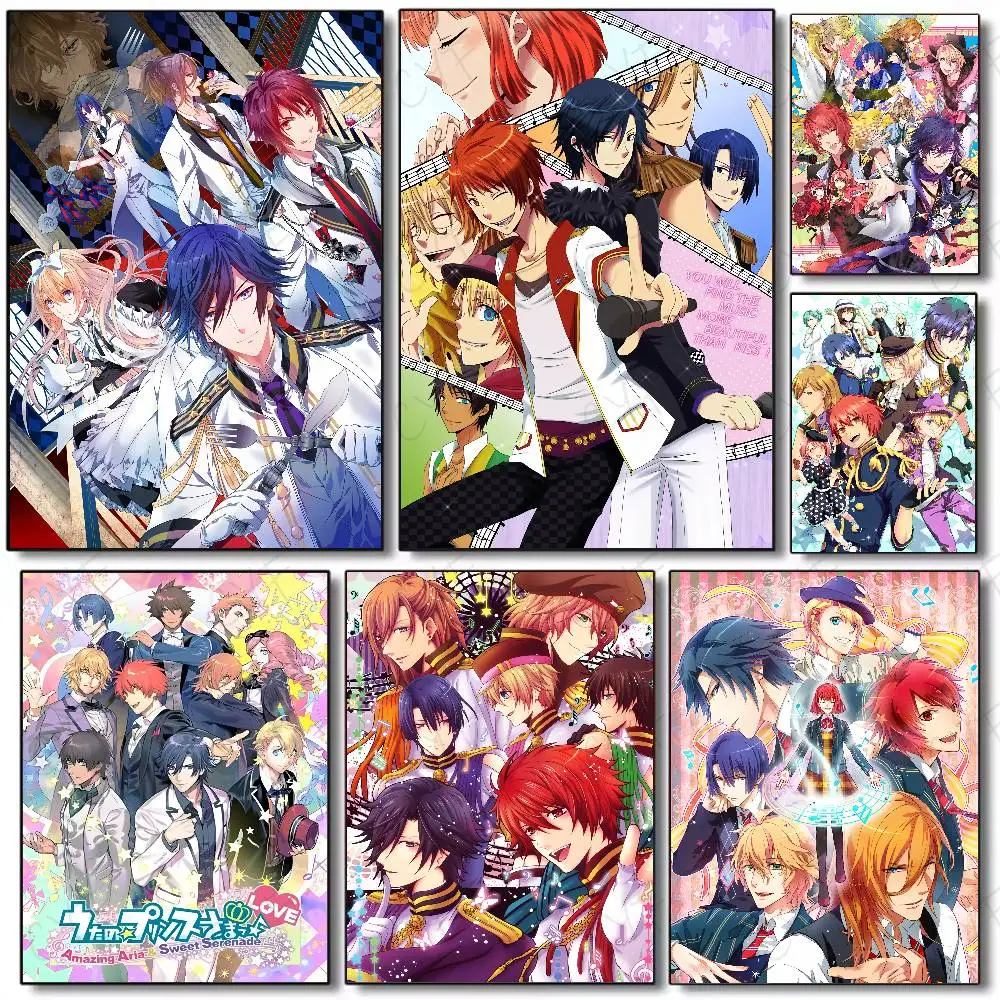 Game U-Uta No Prince Sama Poster Waterproof Vintage Movie Posters High Quality Wall Art Print For Room Decor Gift
Game U-Uta No Prince Sama Poster Waterproof Vintage Movie Posters High Quality Wall Art Print For Room Decor Gift
