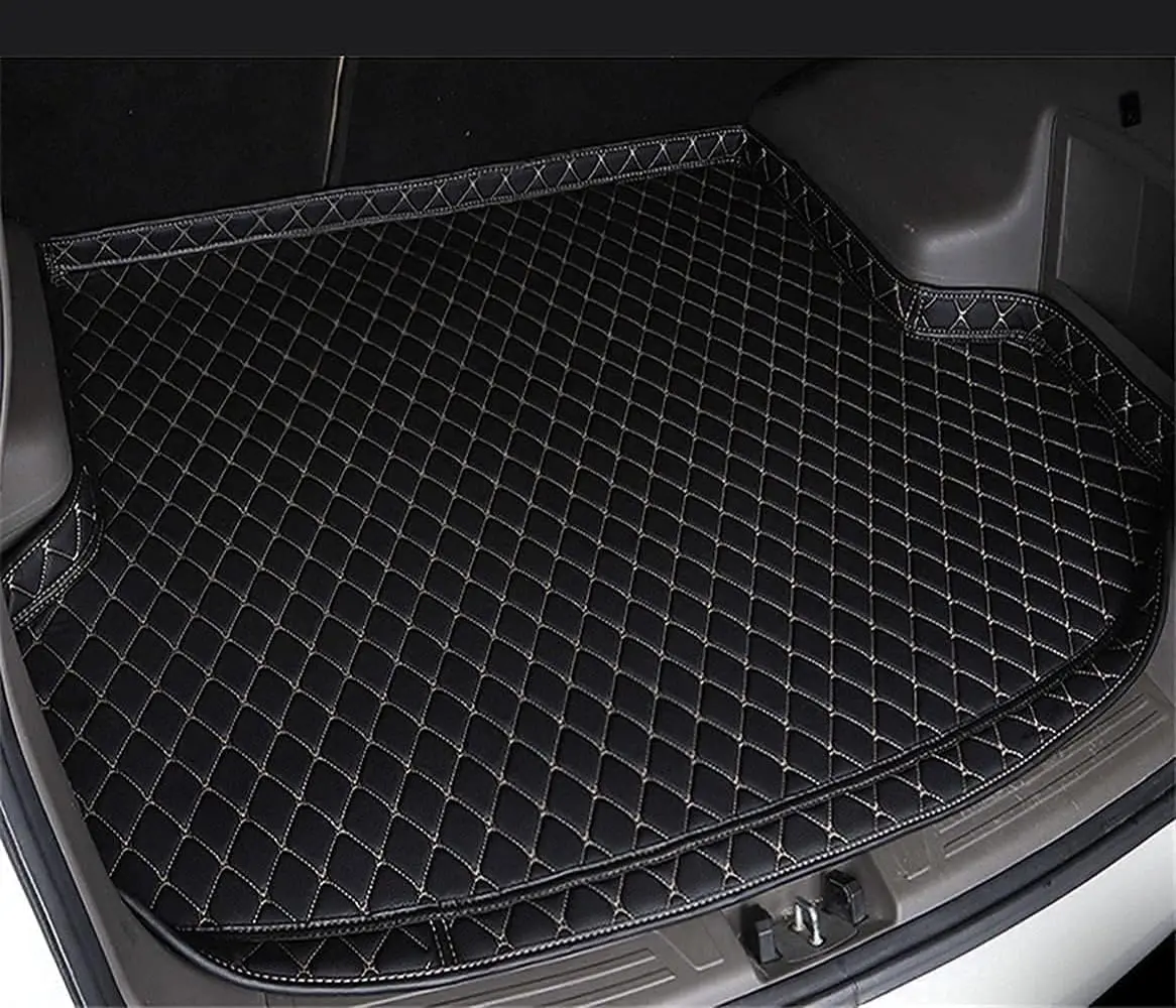 Premium Black Leather Trunk Mat With Quilted Stitching For SUV 2019–2024 Rear Cargo Protector Anti-Scratch Liner
Premium Black Leather Trunk Mat With Quilted Stitching For SUV 2019–2024 Rear Cargo Protector Anti-Scratch Liner