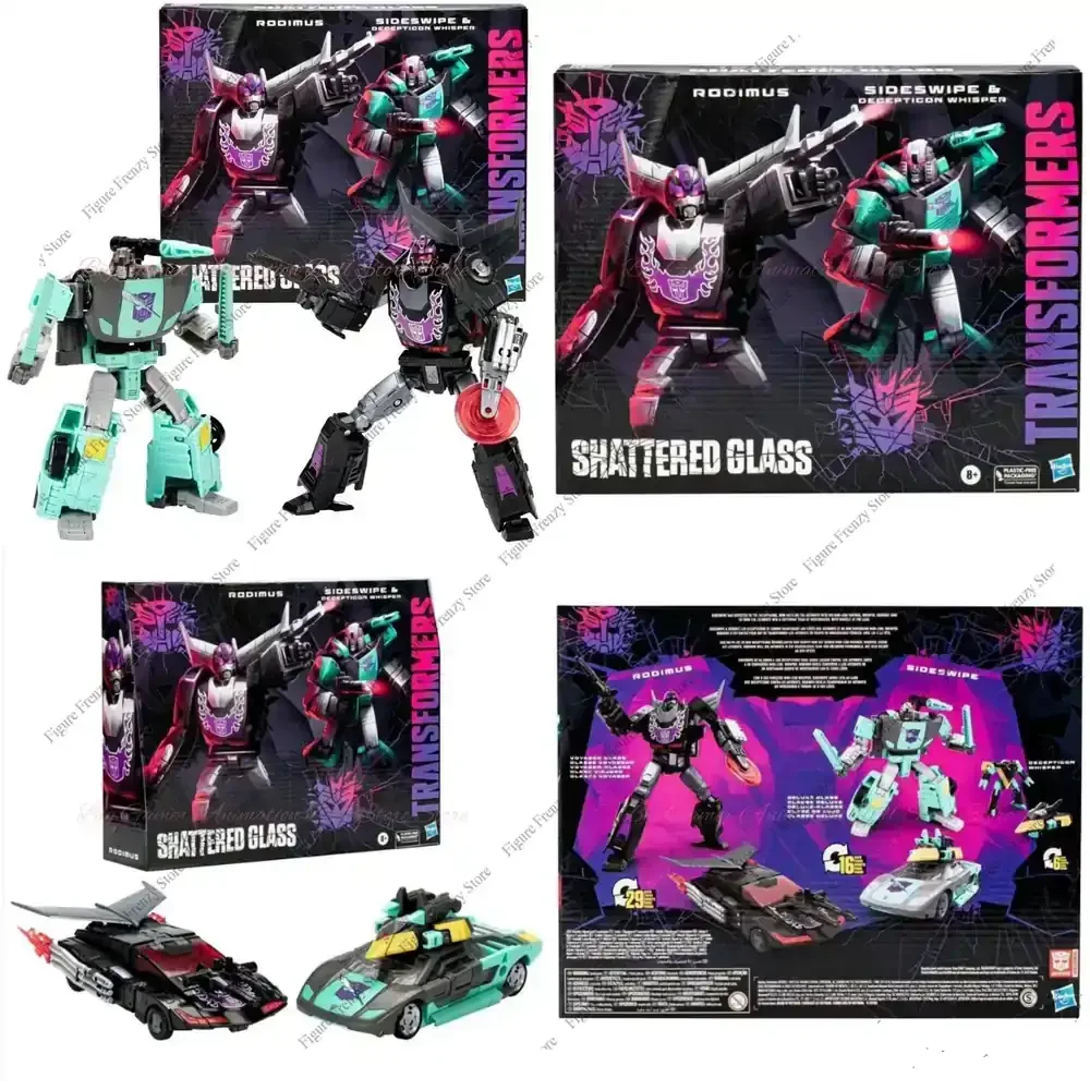 Специальное предложение: Трансформирующиеся игрушки Shattered Glass Rodimus Whisper и Siswipe, набор из 3 фигурок, коллекционный подарок
Специальное предложение: Трансформирующиеся игрушки Shattered Glass Rodimus Whisper и Siswipe, набор из 3 фигурок, коллекционный подарок