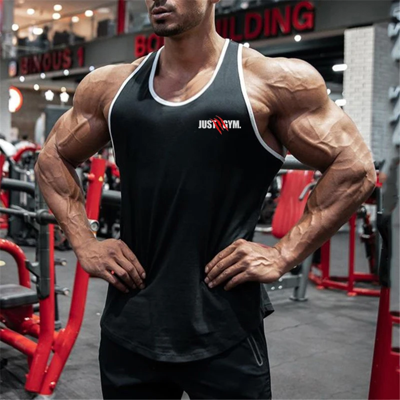 New Mens Tank Top Workout Casual Fashion Vest Bodybuilding Gym Clothing Sporting Cotton Muscle Fitness Sleeveless Singlets
New Mens Tank Top Workout Casual Fashion Vest Bodybuilding Gym Clothing Sporting Cotton Muscle Fitness Sleeveless Singlets